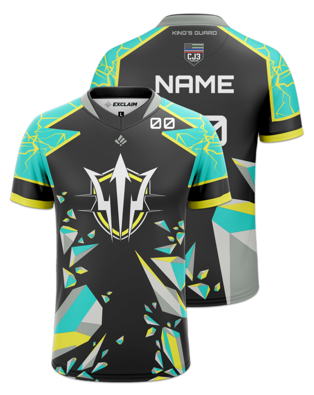 Rendered product preview, stack