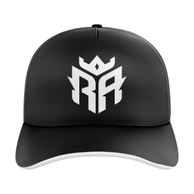 Sublimated 5 Panel Curved Bill Cap preview, front