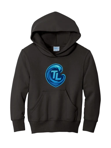 Port & Co Youth Core Fleece Pullover Hooded Sweatshirt preview, front