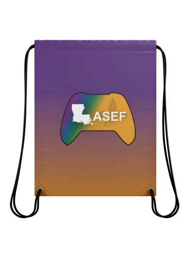 Sublimated Drawstring Bag - 14" x 18" preview, front