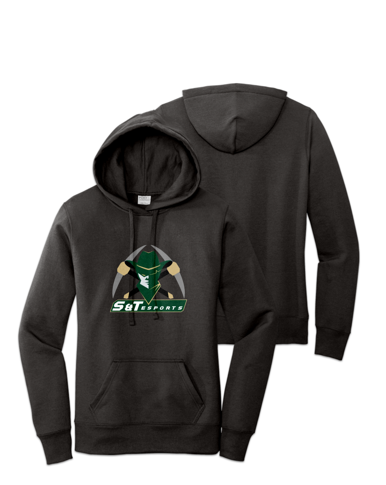 Rendered product preview, stack