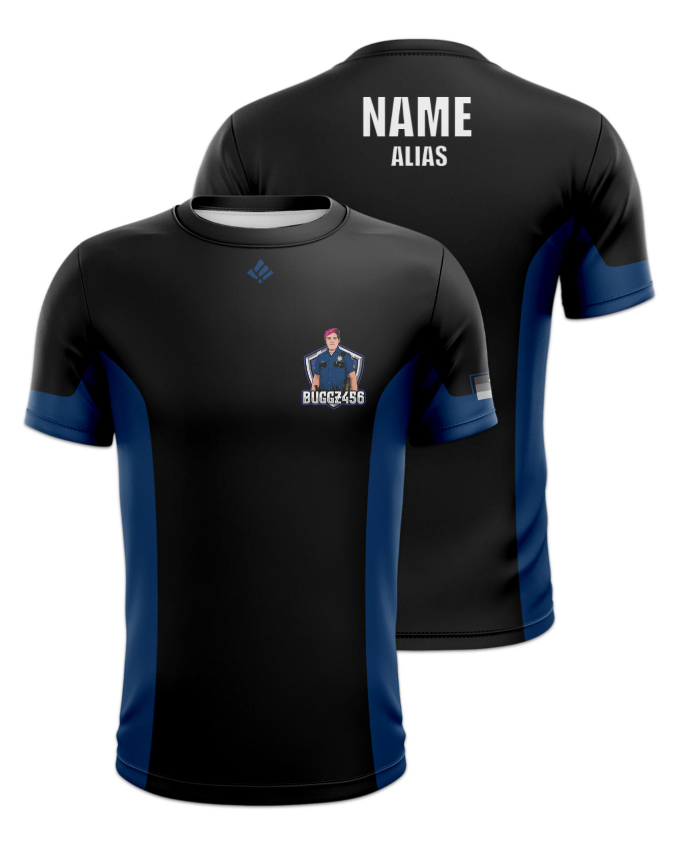 Rendered product preview, stack