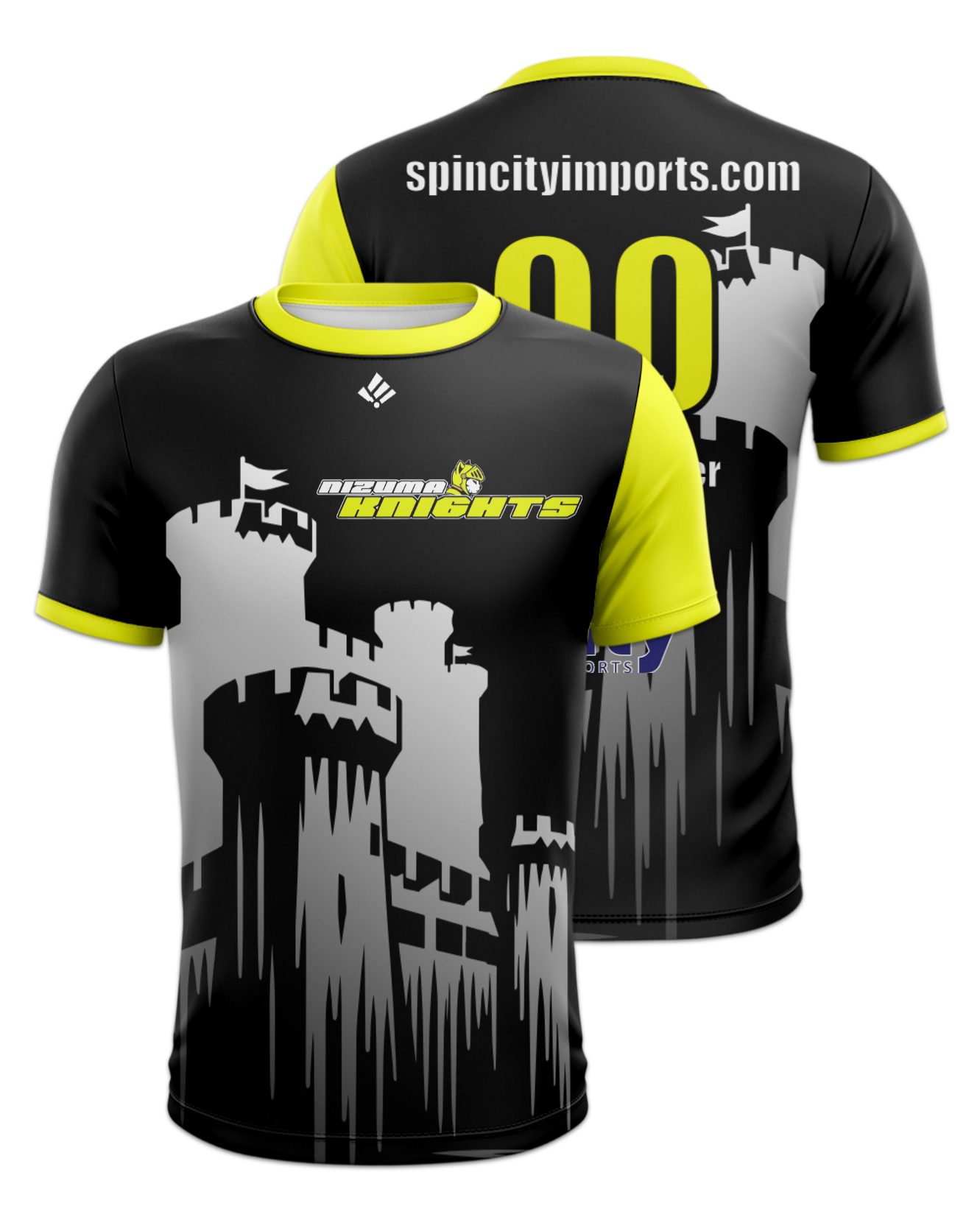 Rendered product preview, stack