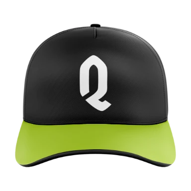 Sublimated 5 Panel Curved Bill Cap preview, front
