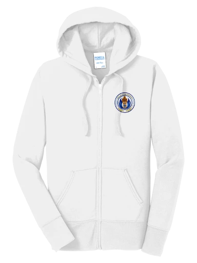 Port & Co Women's Core Fleece Full-Zip Hooded Sweatshirt preview, front