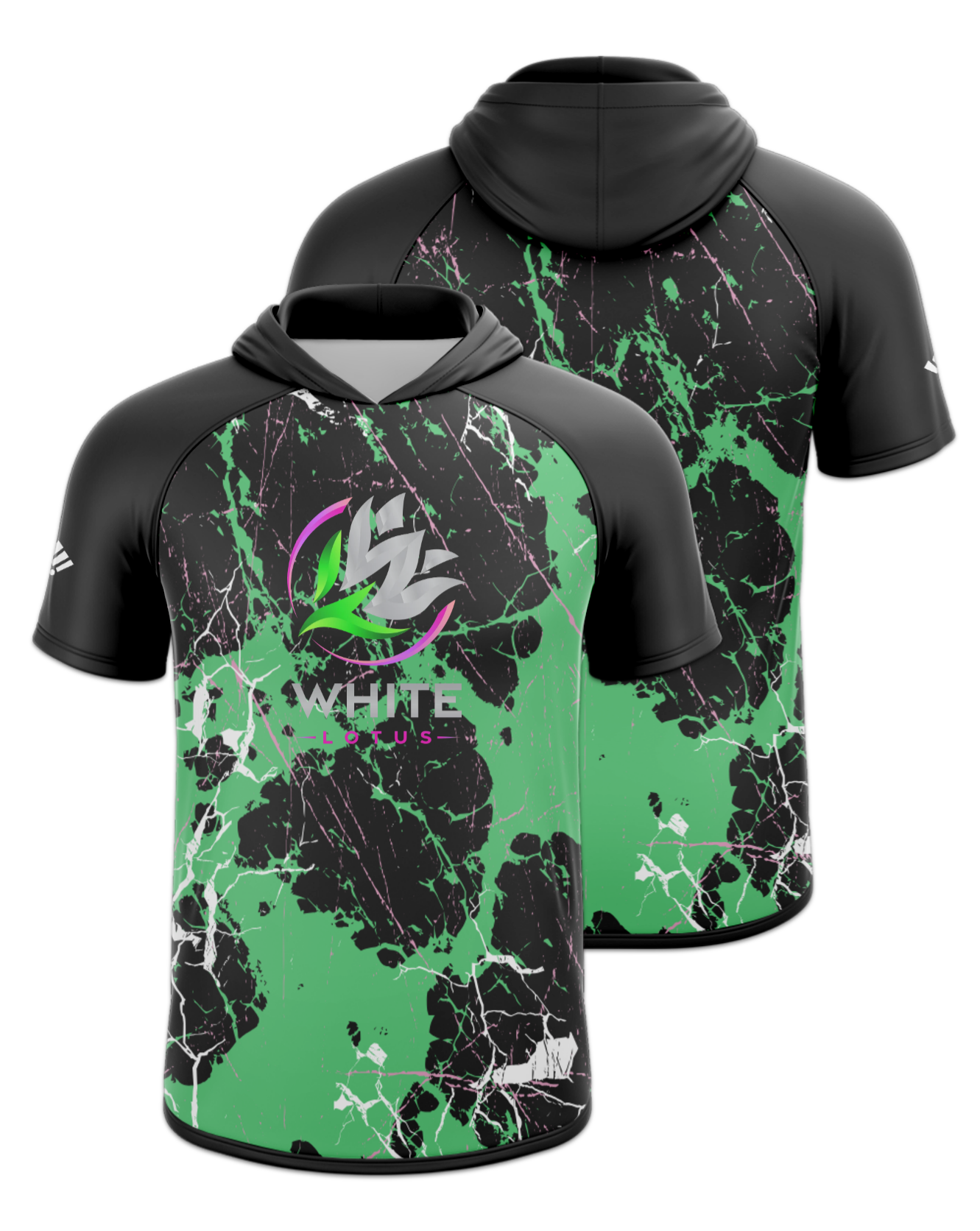 Rendered product preview, stack