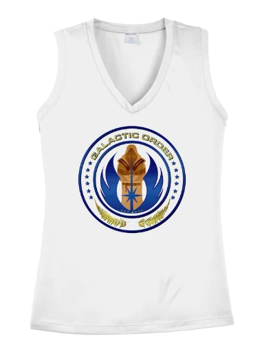 Sport-Tek Women's Sleeveless PosiCharge Competitor V-Neck Tee preview, front