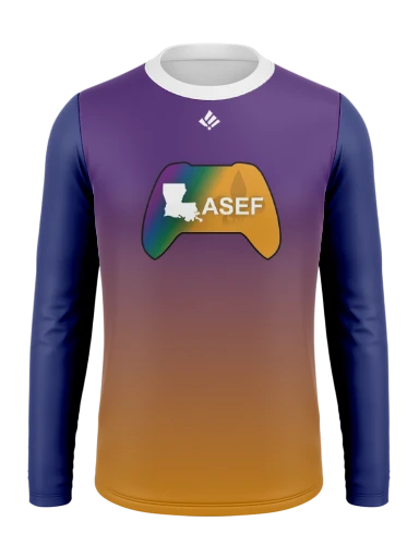 Custom Long Sleeve Esports Jersey preview, front