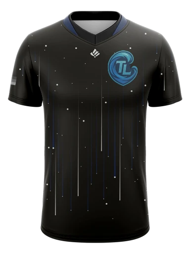 Dual Collar Esports Jersey preview, front