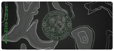 Gundark Gaming Mouse Pads preview, front