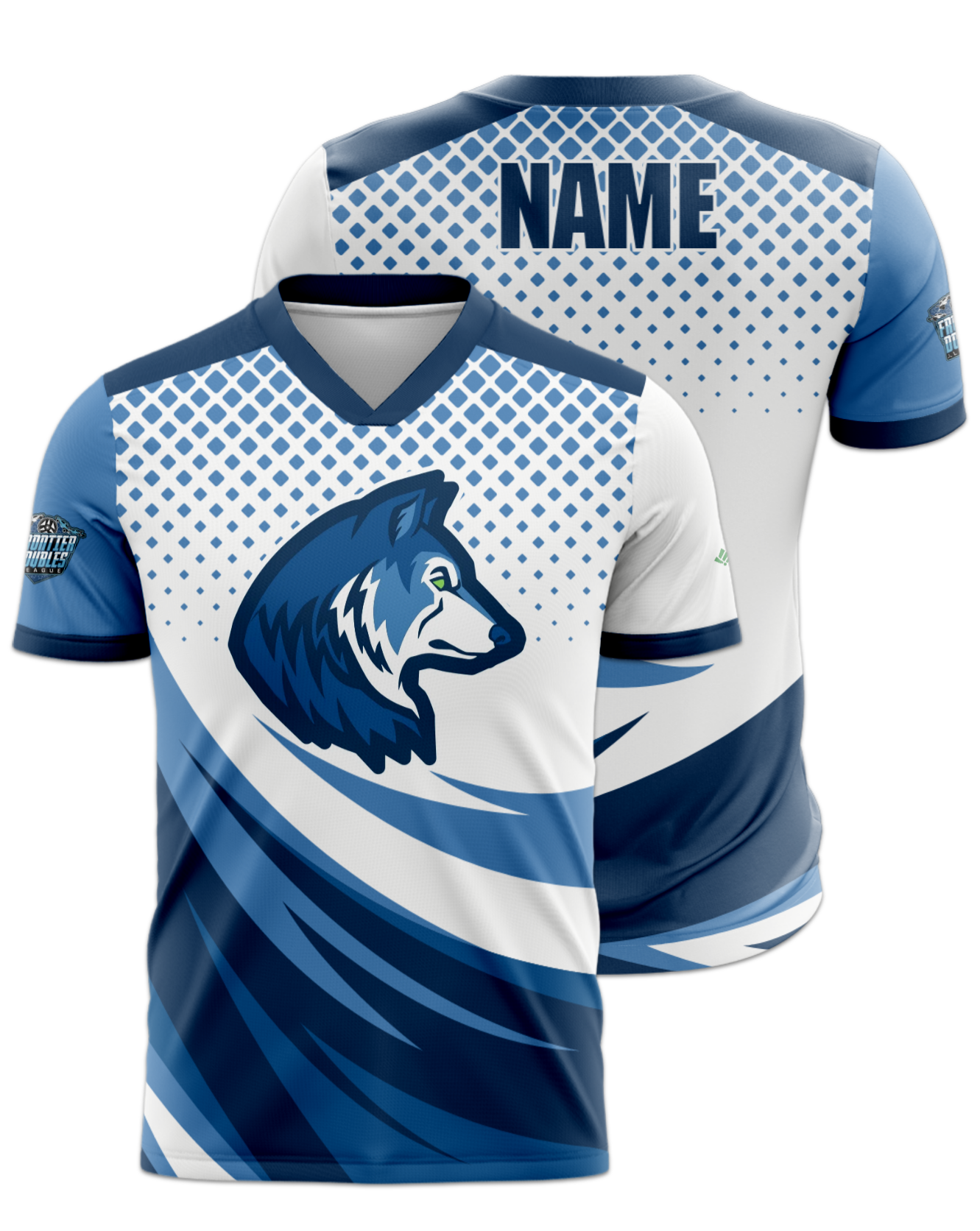 Rendered product preview, stack