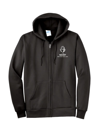 Port & Co Tall Essential Fleece Full-Zip Hooded Sweatshirt preview, front