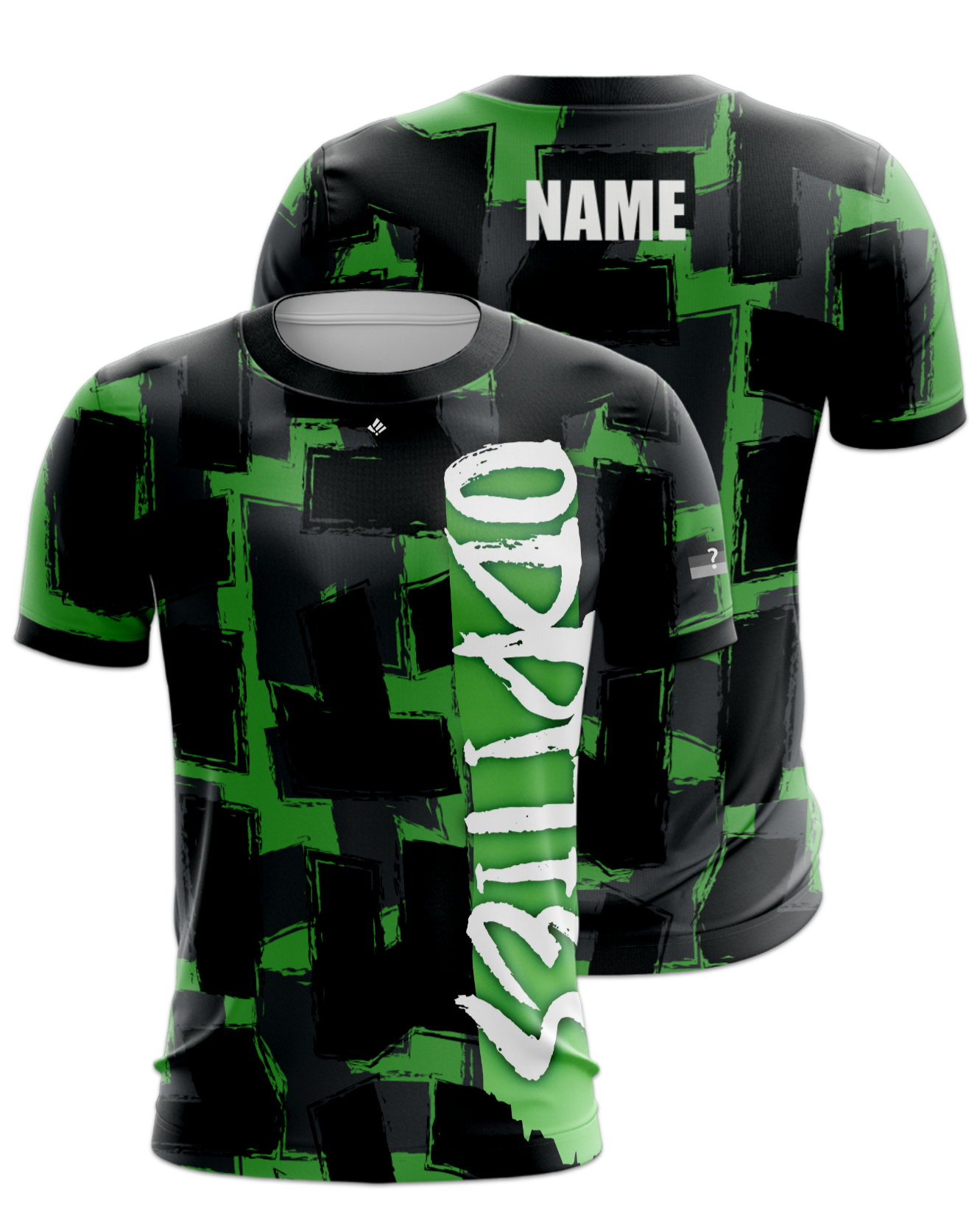 Rendered product preview, stack