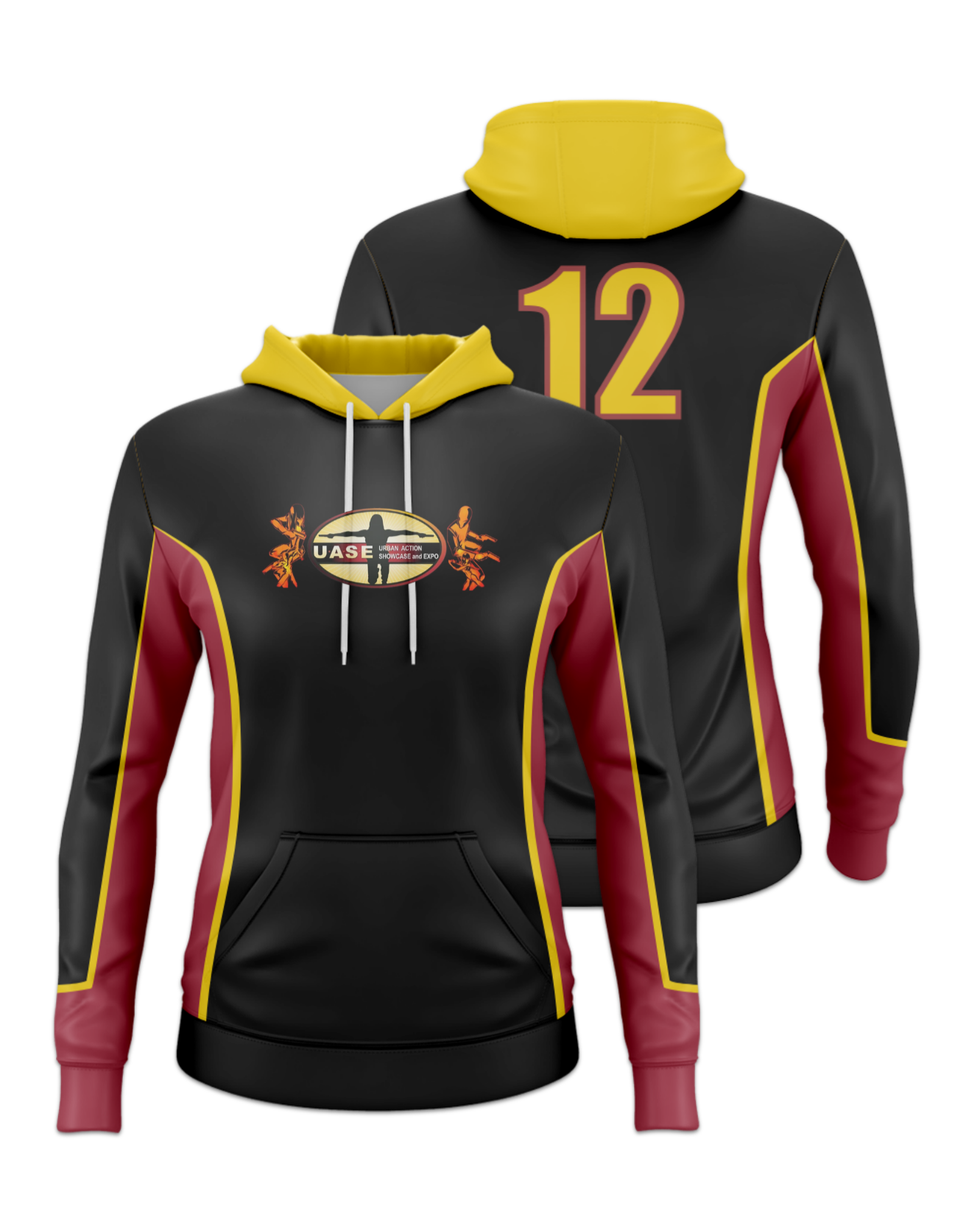 Rendered product preview, stack