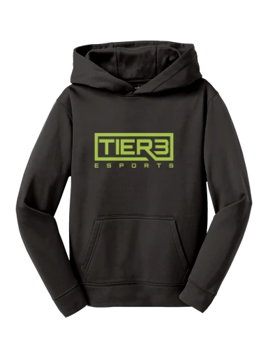 Tier 3 Fan Store Youth Sport-Wick Fleece Hooded Pullover preview, front