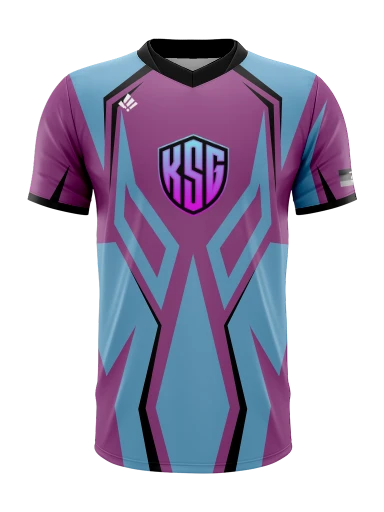 Dual Neck Esports Jersey preview, front