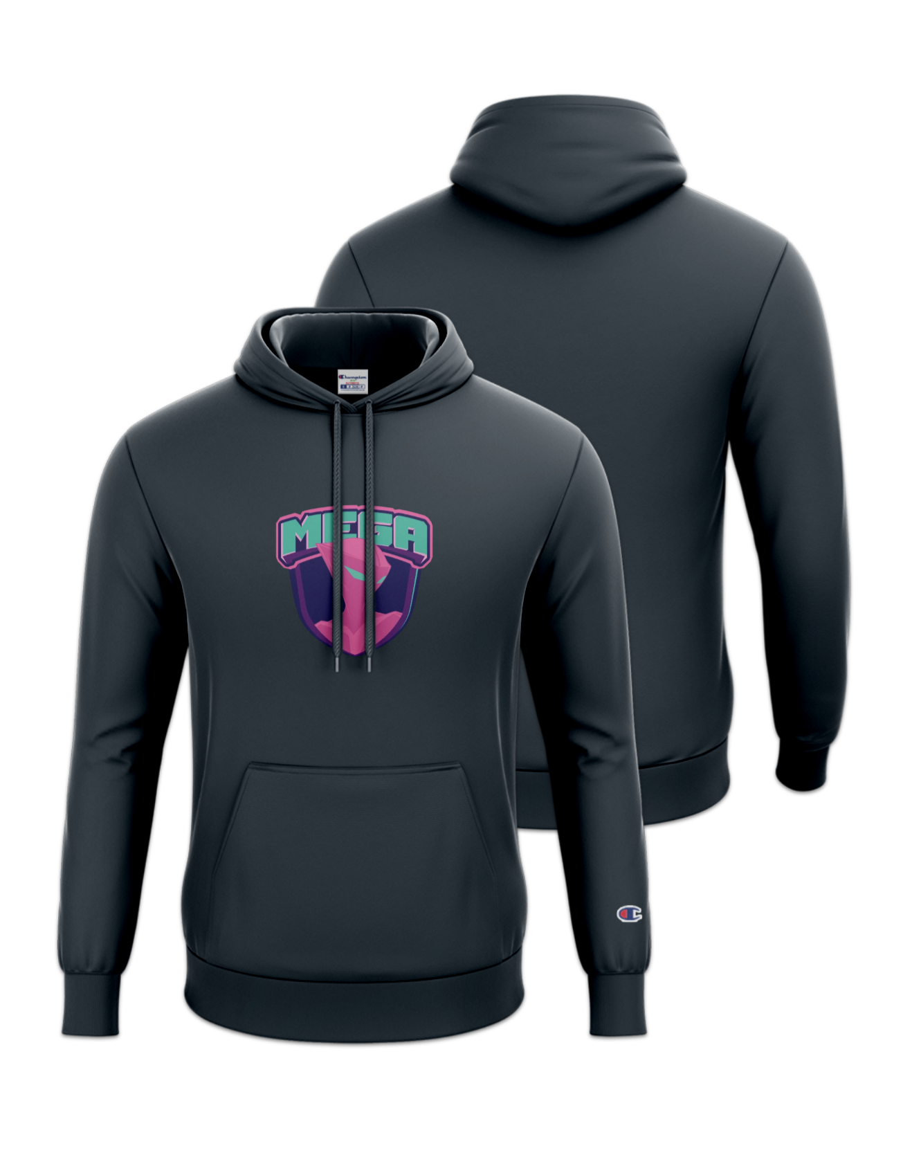 Rendered product preview, stack