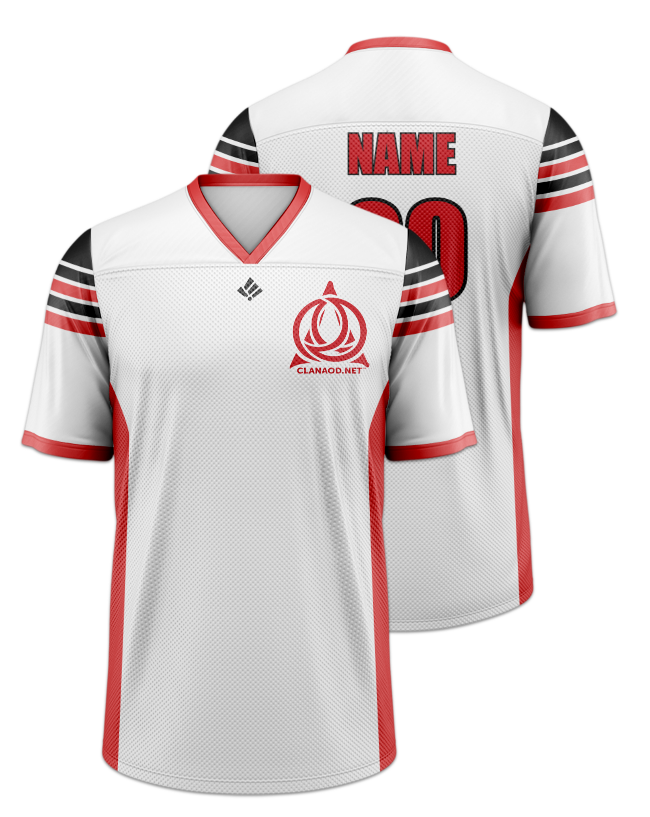 Rendered product preview, stack