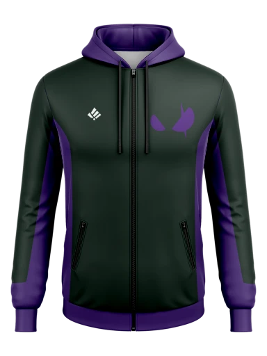 Men's Full Zip Poly Fleece Hoodie preview, front
