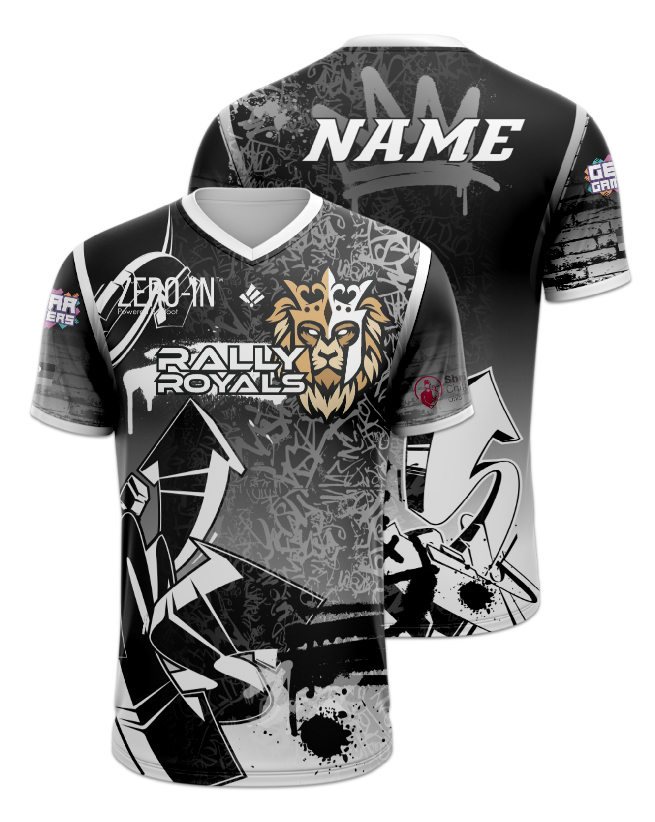 Rendered product preview, stack