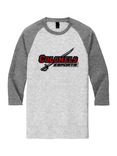 District Perfect Tri 3/4-Sleeve Raglan preview, front