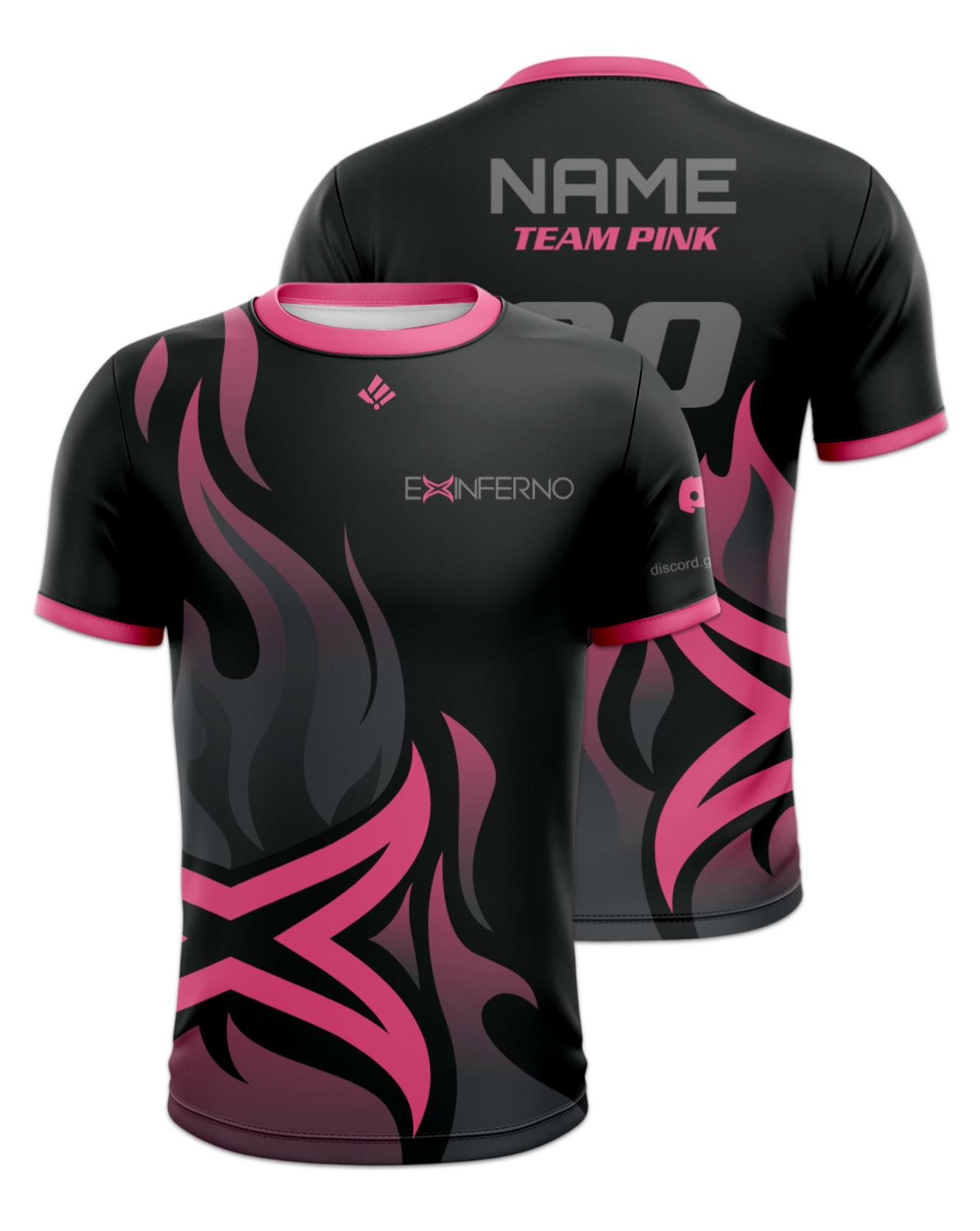 Rendered product preview, stack