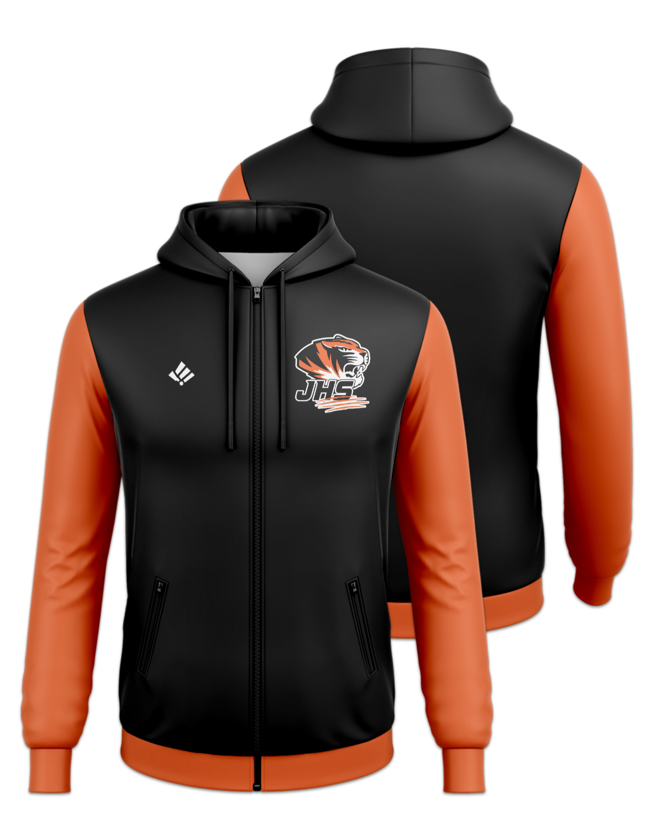 Rendered product preview, stack