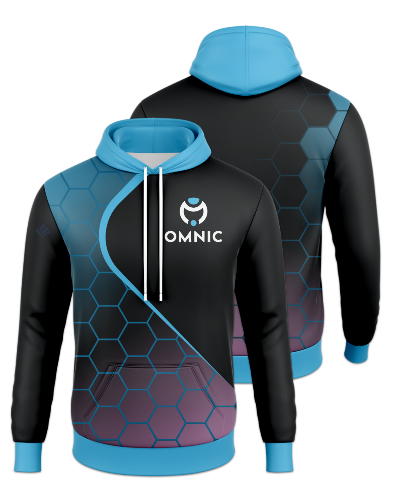 Rendered product preview, stack