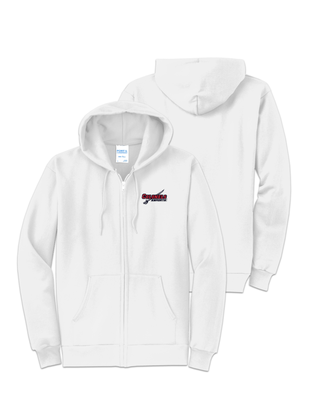 Rendered product preview, stack