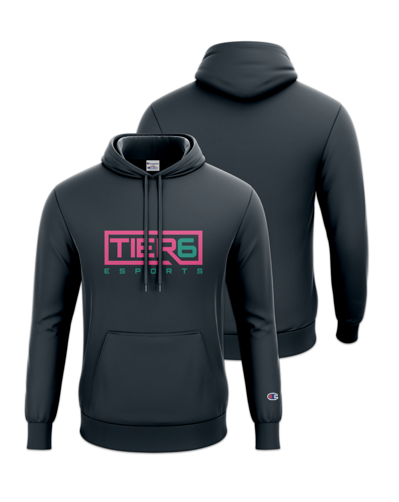 Rendered product preview, stack