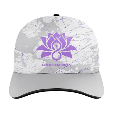 Sublimated 5 Panel Curved Bill Cap preview, front