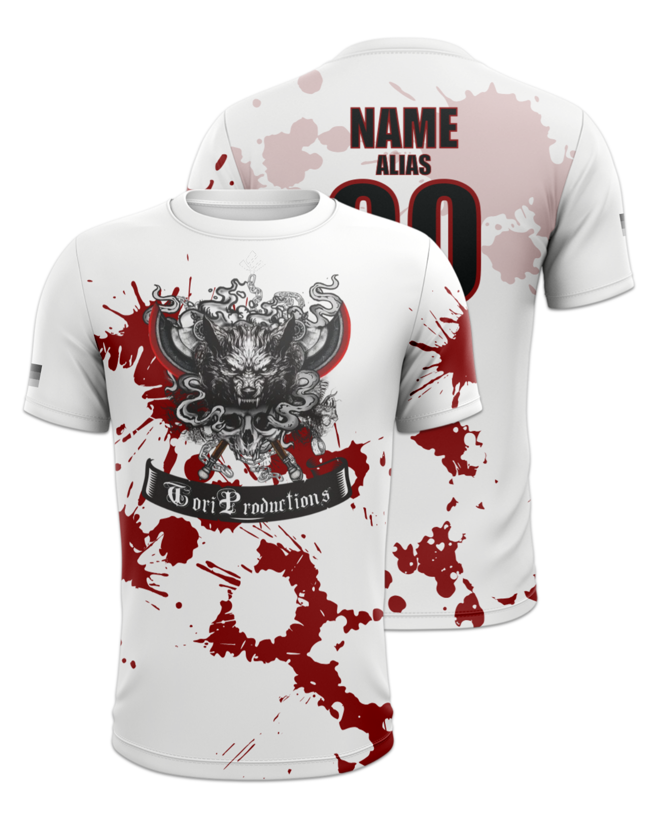 Rendered product preview, stack