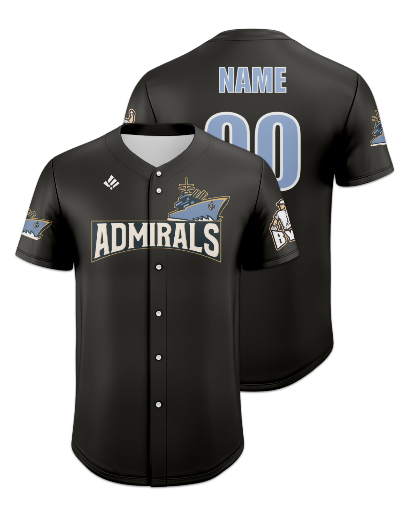 Rendered product preview, stack