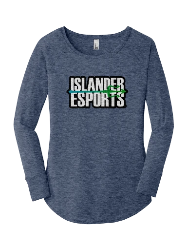 Women's Perfect Tri Long Sleeve Tunic Tee preview, front
