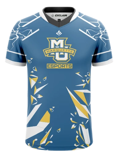 Custom Dual Neck Esports Jersey preview, front