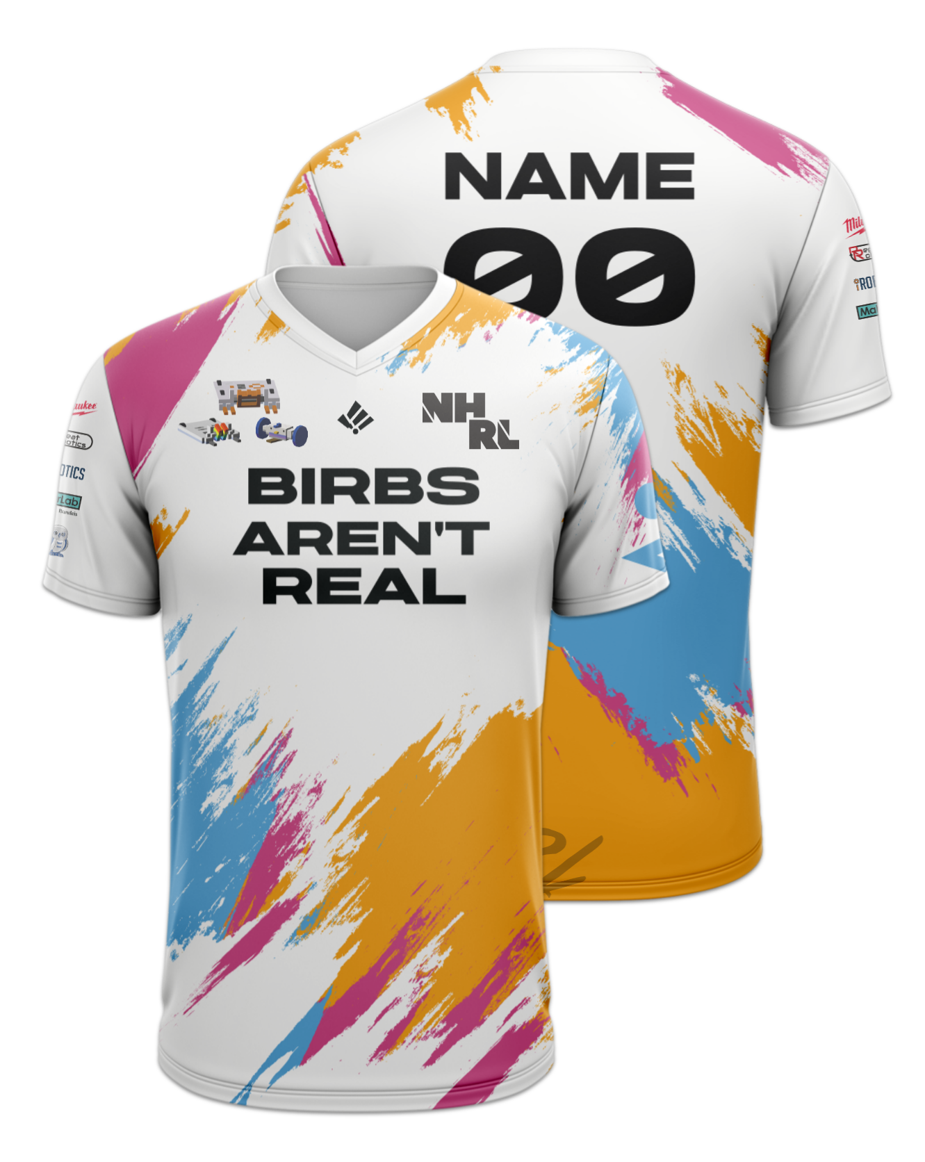 Rendered product preview, stack