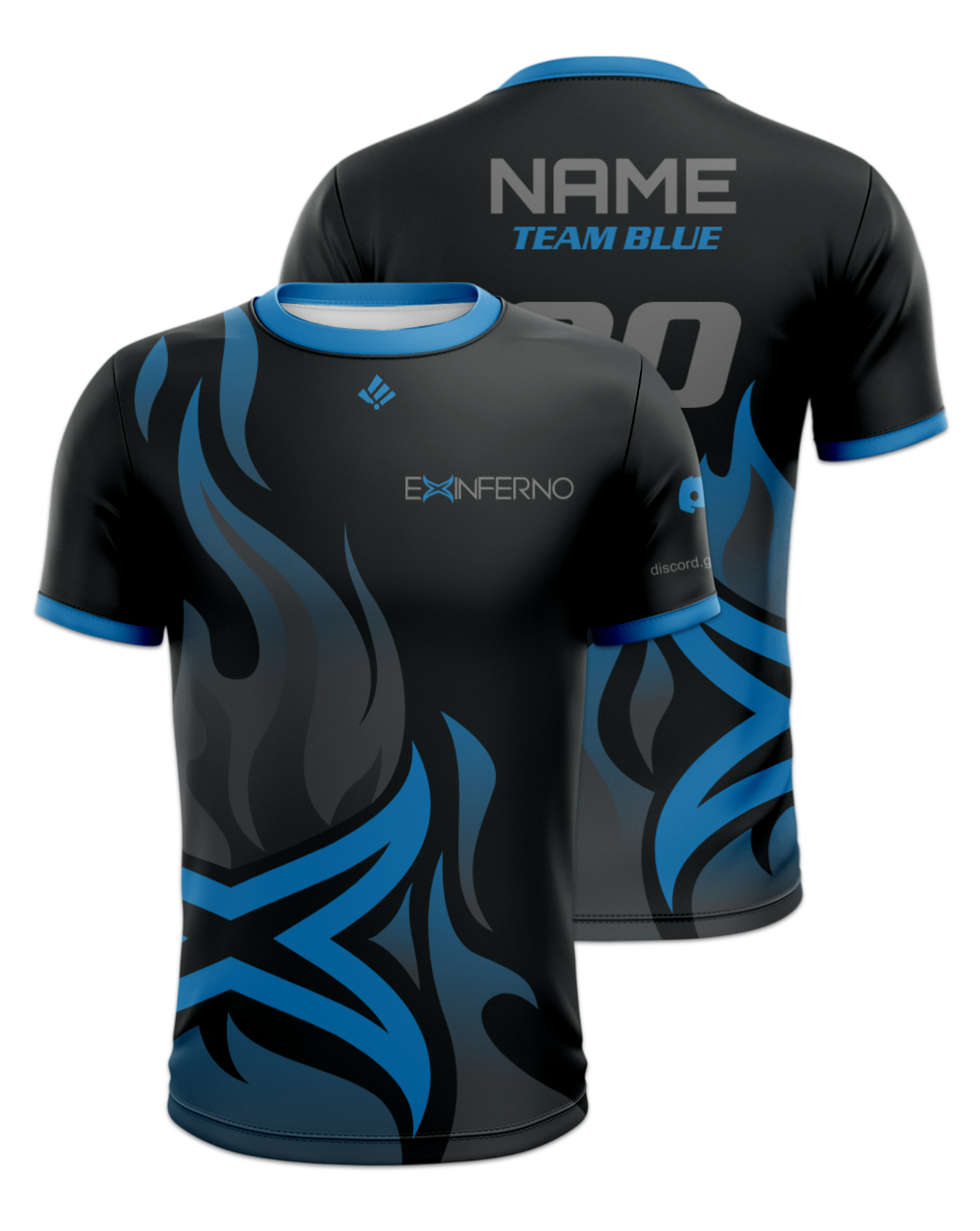 Rendered product preview, stack