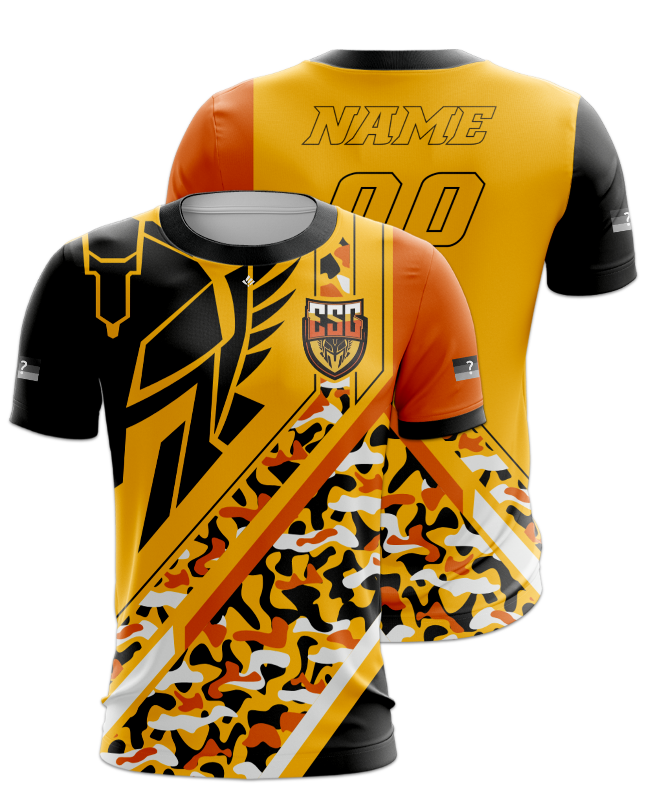 Rendered product preview, stack