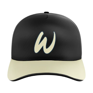 Sublimated 5 Panel Curved Bill Cap preview, front
