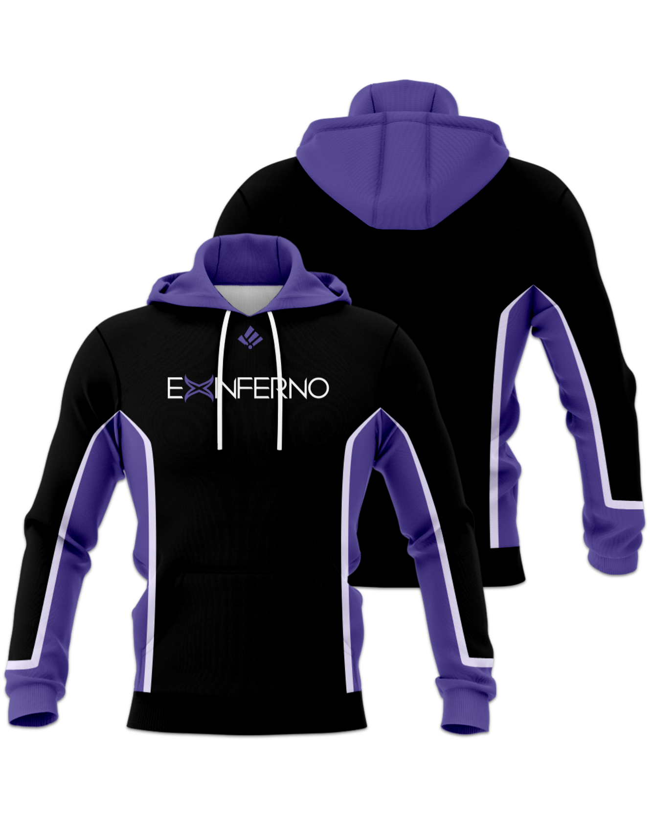 Rendered product preview, stack