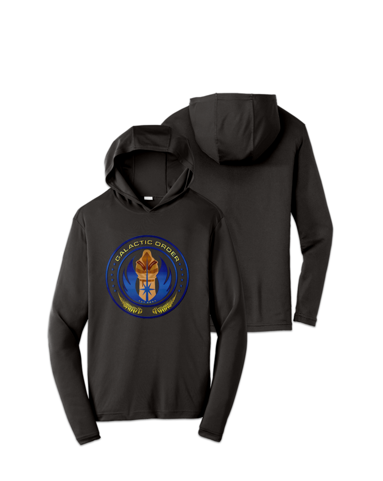 Rendered product preview, stack