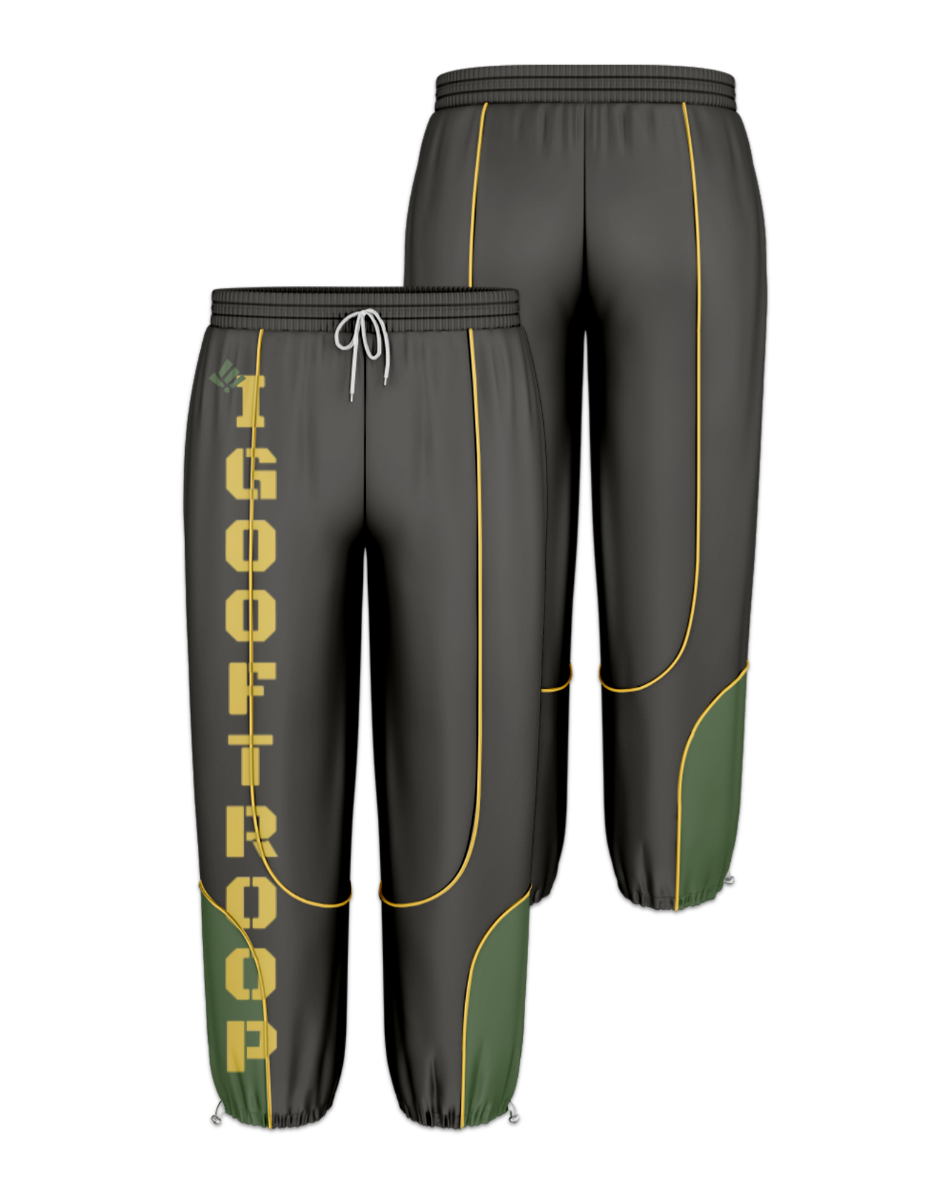 Rendered product preview, stack