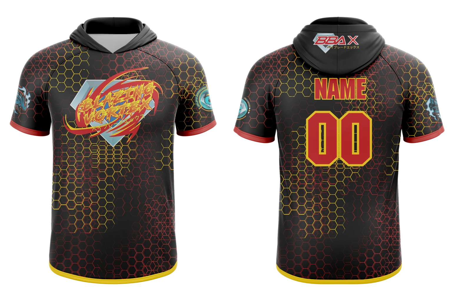 Blazing Vortex Hooded Jersey – Blazing Vortex Pro Shop - Exclaim