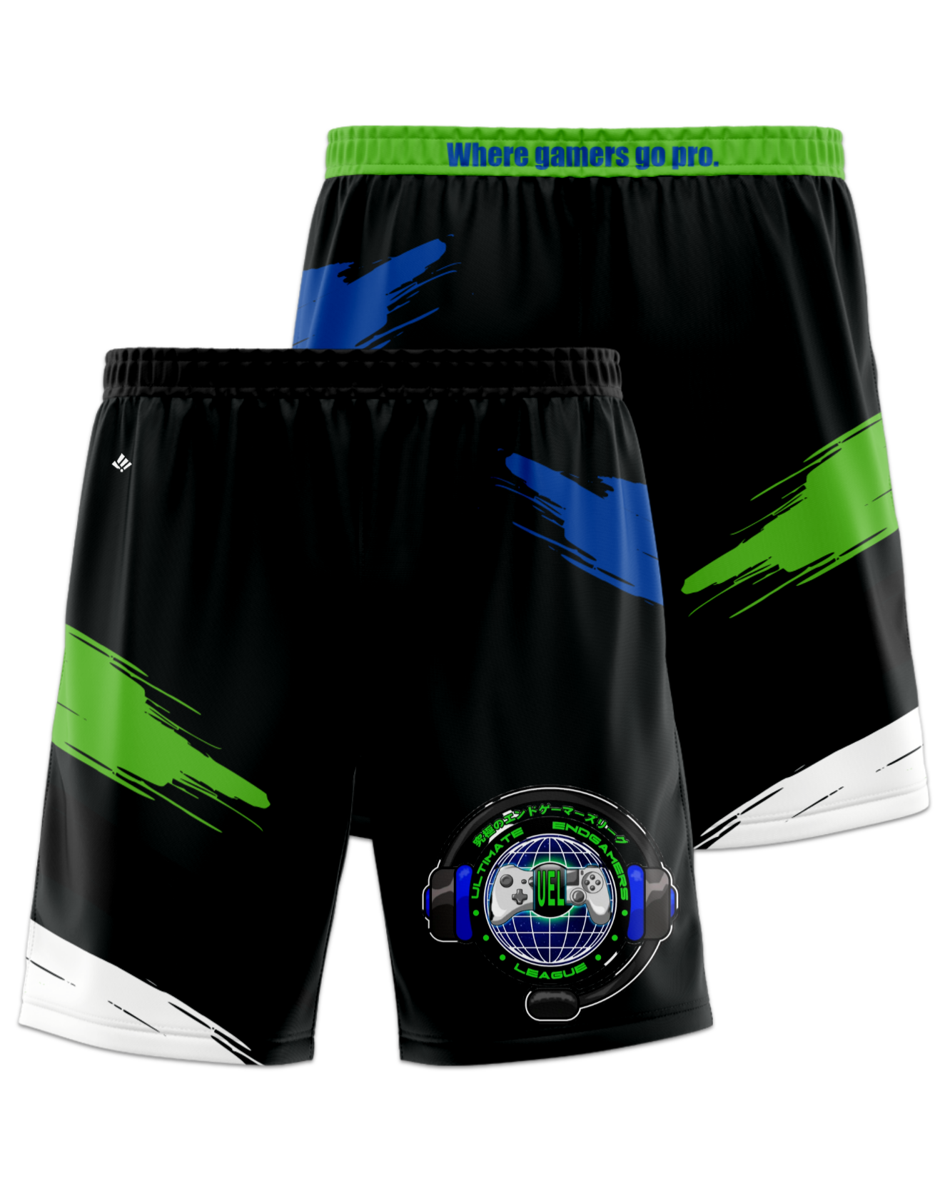 Rendered product preview, stack