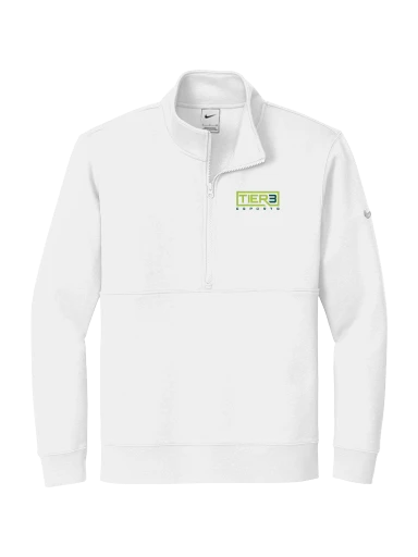 Tier 3 Fan Store Nike Club Fleece Sleeve Swoosh 1/2-Zip preview, front