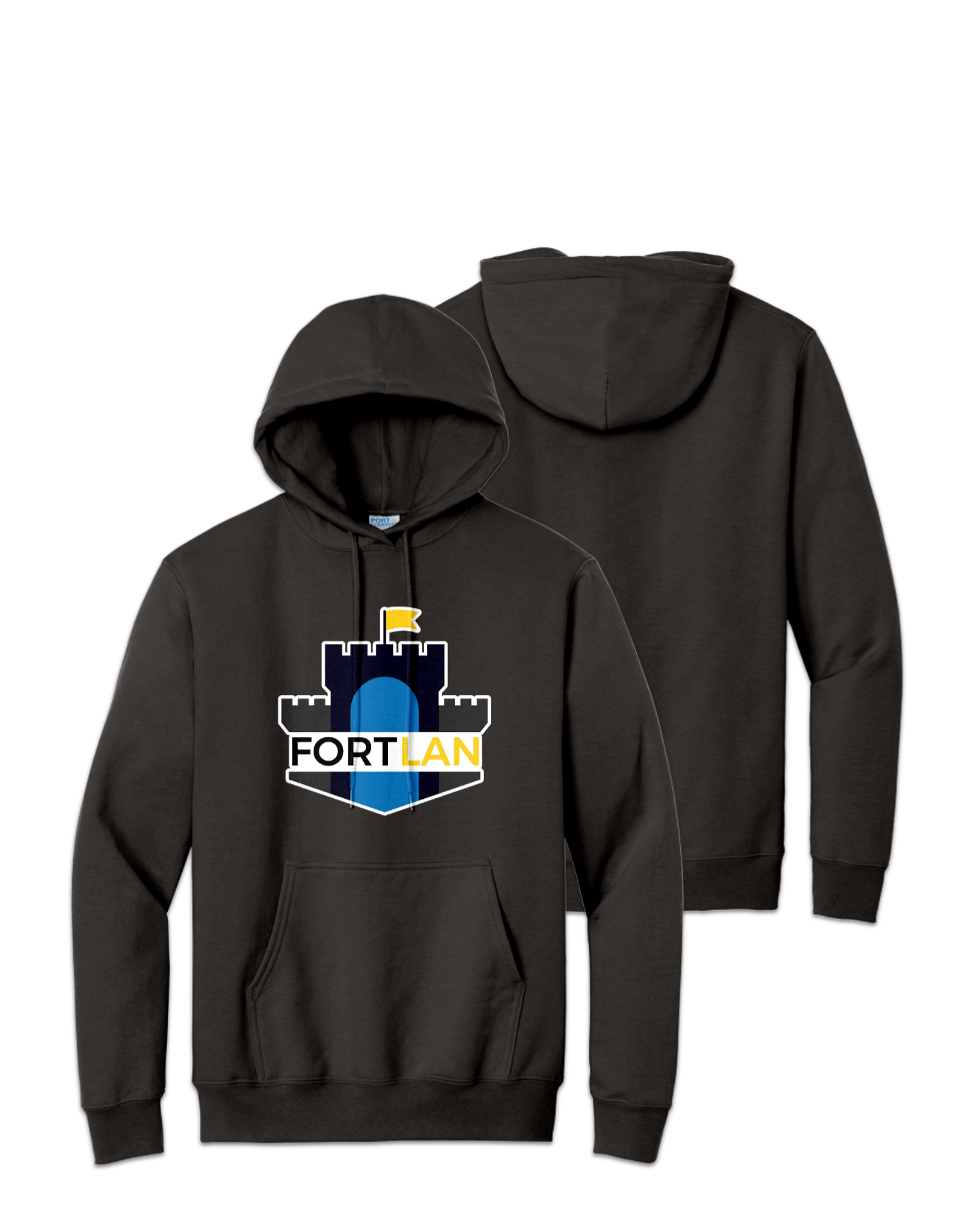 Rendered product preview, stack