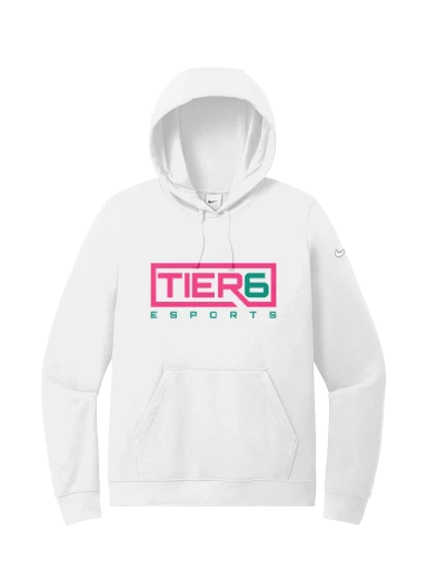 Tier 6 Fundraising Store Nike Women's Club Fleece Sleeve Swoosh Pullover Hoodie preview, front