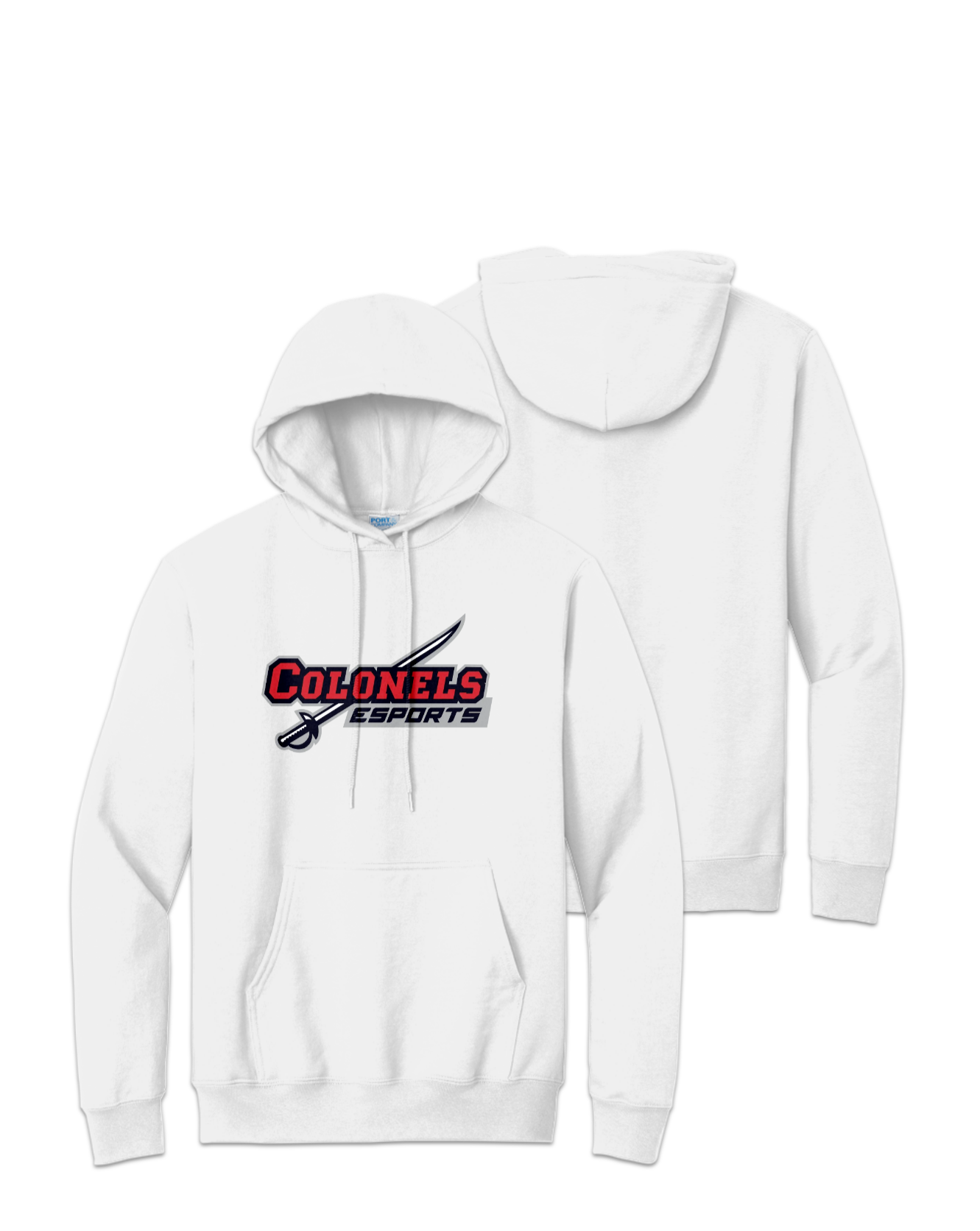 Rendered product preview, stack