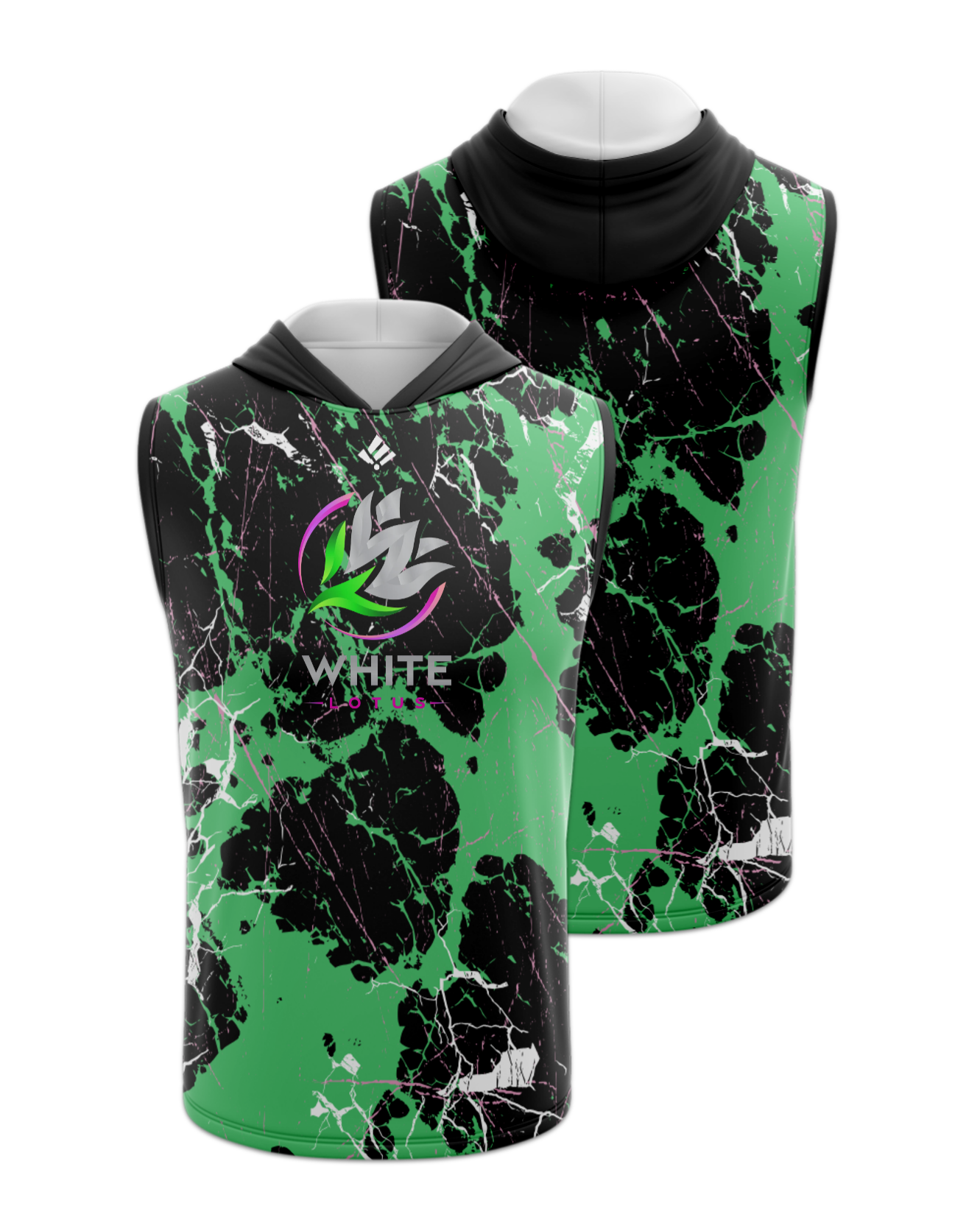 Rendered product preview, stack