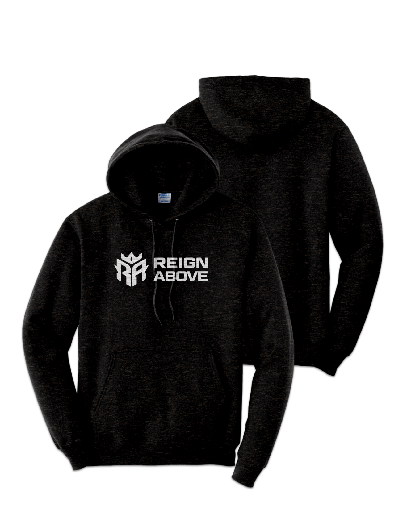 Rendered product preview, stack